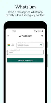 Direct Chat for WhatsApp android App screenshot 4